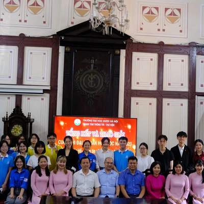 Tổng kết và Trao giải cuộc thi Đại sứ văn hoá đọc Trường ĐHDHN  năm 2023: Chủ đề “Bác Hồ - Niềm tin yêu qua từng trang sách”